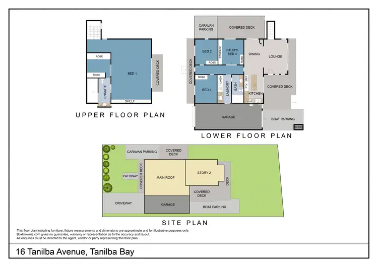 Floorplan of Homely house listing, 16 Tanilba Avenue, Tanilba Bay NSW 2319