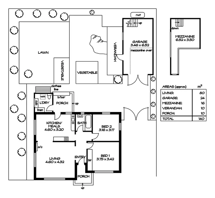 Floorplan of Homely house listing, 44 Boyle Street, Prospect SA 5082