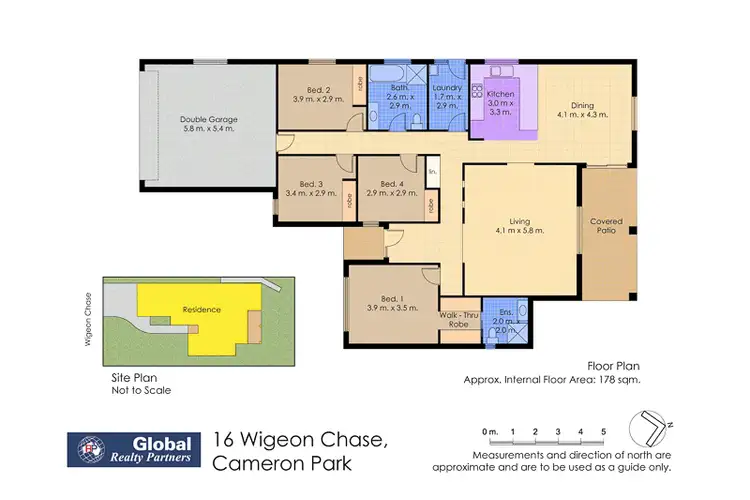 Floorplan of Homely house listing, 16 Wigeon Ch, Cameron Park NSW 2285