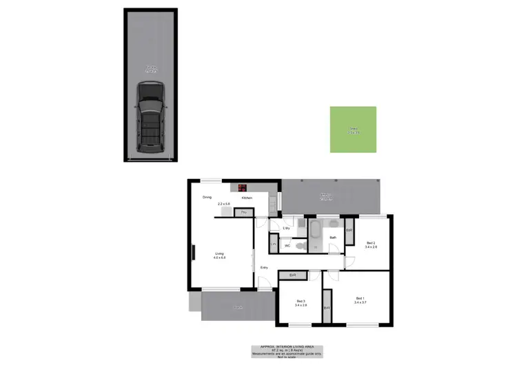 Floorplan of Homely house listing, 363 Prune Street, Lavington NSW 2641