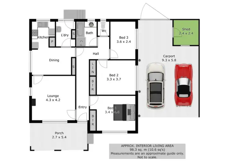 Floorplan of Homely house listing, 493 Karoola Place, Lavington NSW 2641