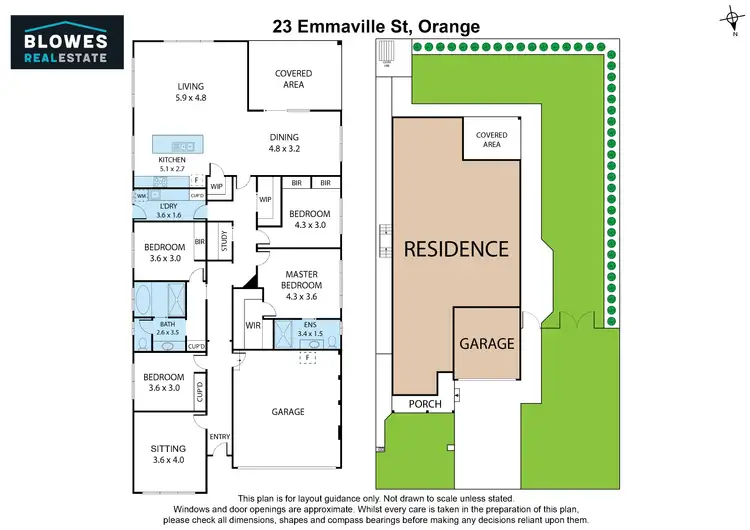 Floorplan of Homely house listing, 23 Emmaville Street, Orange NSW 2800