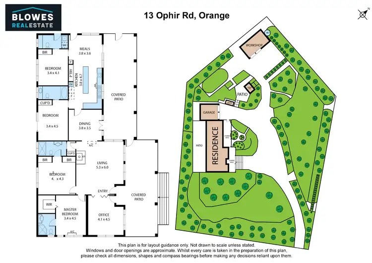 Floorplan of Homely house listing, 13 Ophir Road, Orange NSW 2800