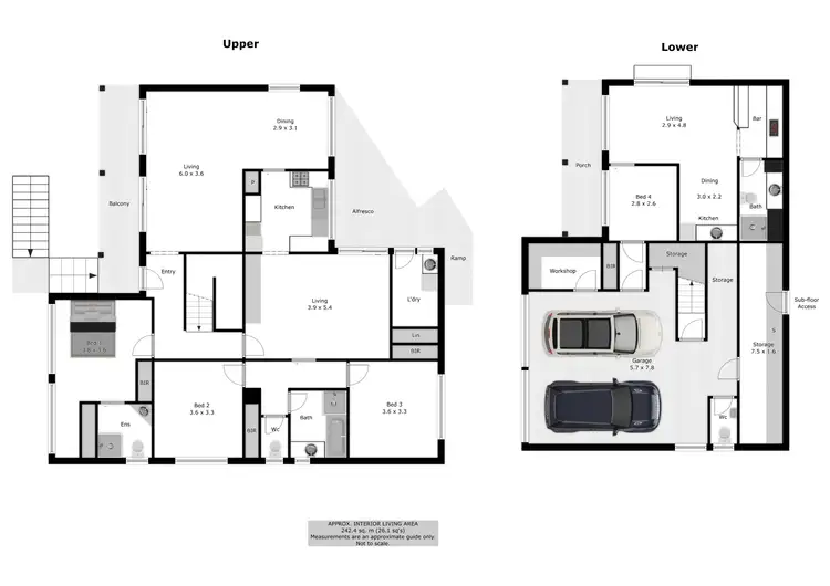 Floorplan of Homely house listing, 397 Red Hill Court, Lavington NSW 2641