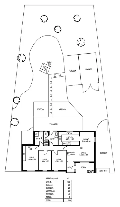 Floorplan of Homely house listing, 15 Ifould Road, Elizabeth Park SA 5113