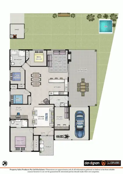 Floorplan of Homely house listing, Address available on request