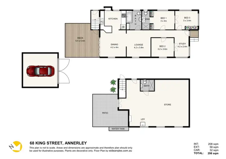 Floorplan of Homely house listing, 68 King St, Annerley QLD 4103