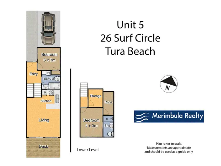 Floorplan of Homely townhouse listing, 5/26 Surf Cir, Tura Beach NSW 2548