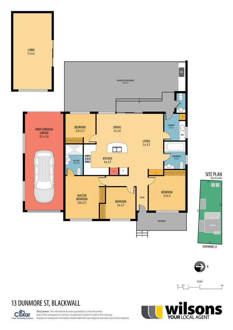 Floorplan of Homely house listing, 13 Dunmore St, Blackwall NSW 2256