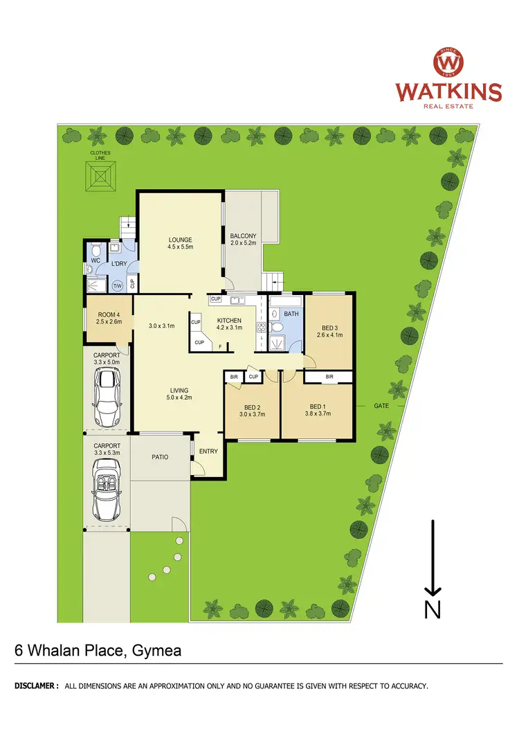 Floorplan of Homely house listing, 6 Whalan Place, Gymea NSW 2227