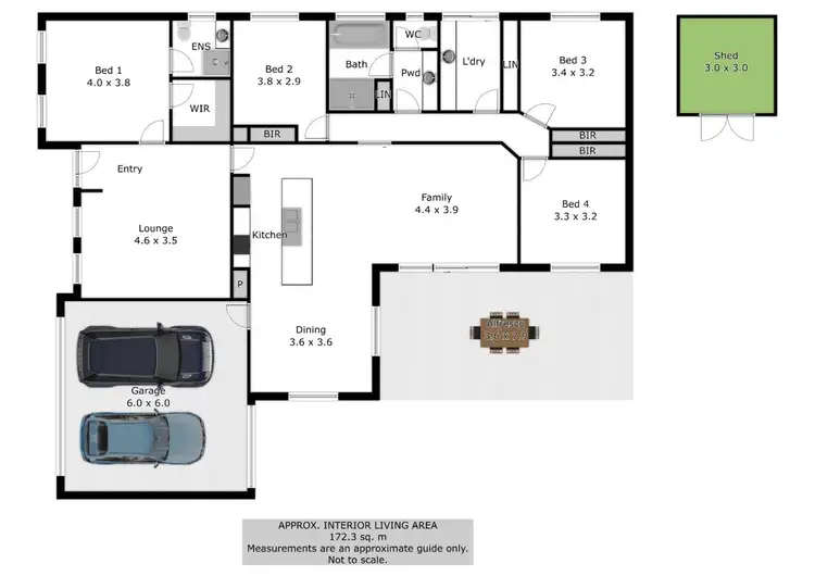 Floorplan of Homely house listing, 3 Anna Court, North Albury NSW 2640