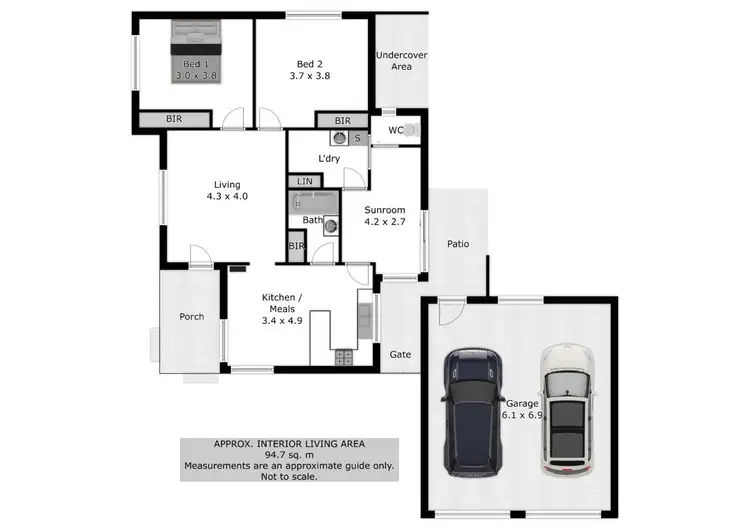 Floorplan of Homely house listing, 357 Wahroonga Road, Lavington NSW 2641