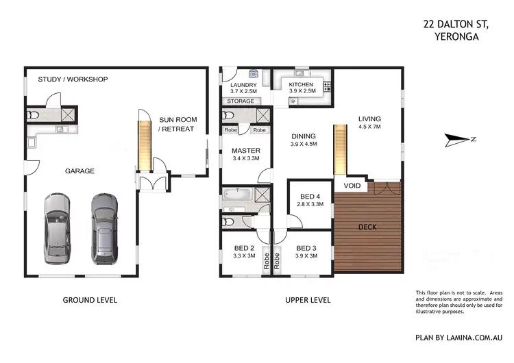 Floorplan of Homely house listing, 22 Dalton  St, Yeronga QLD 4104