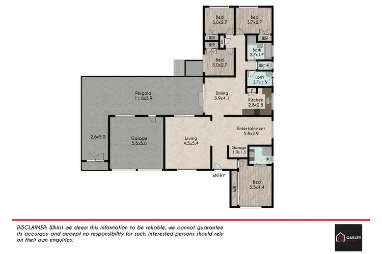 Floorplan of Homely house listing, 15 Tanner Place, Minchinbury NSW 2770