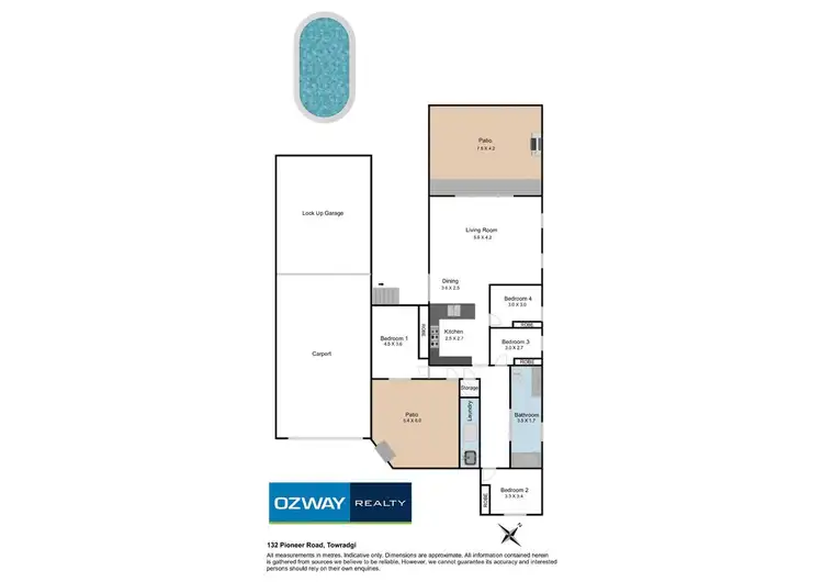 Floorplan of Homely house listing, 132 Pioneer Road, Towradgi NSW 2518
