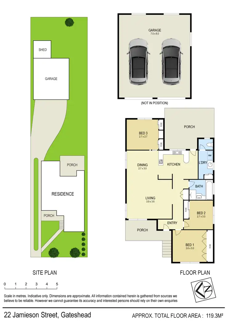 Floorplan of Homely house listing, 22 Jamieson Street, Gateshead NSW 2290
