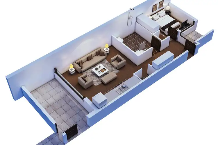 Floorplan of Homely apartment listing, 4/29 Macquarie Street, Belmont NSW 2280