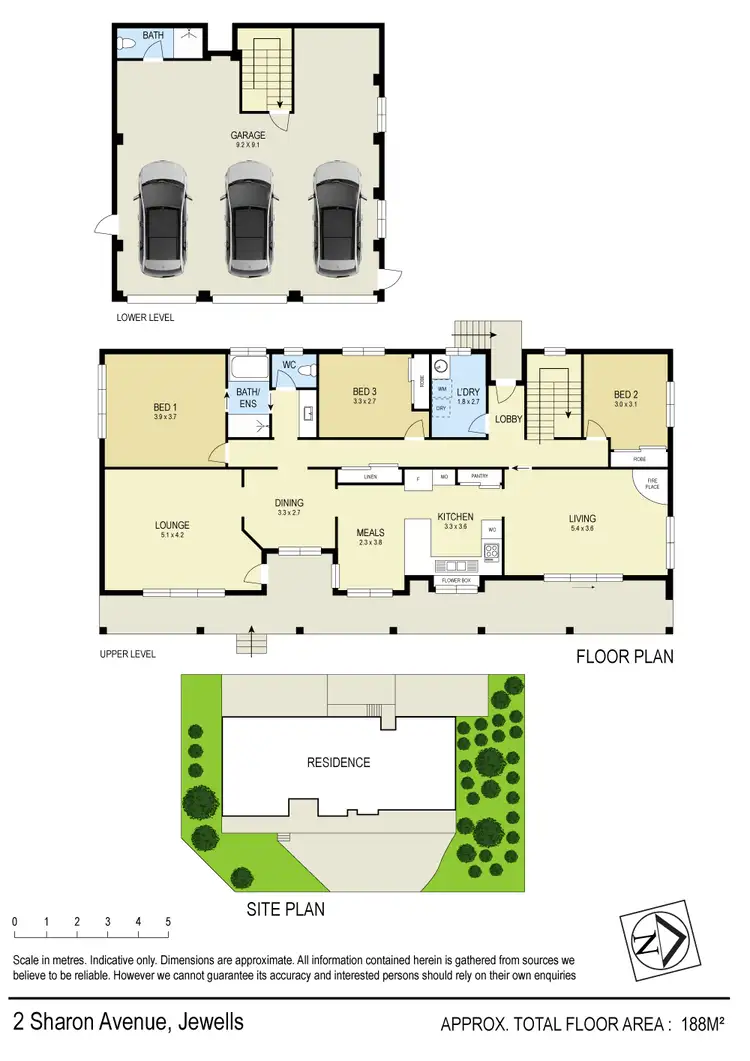 Floorplan of Homely house listing, 2 Sharon Avenue, Jewells NSW 2280