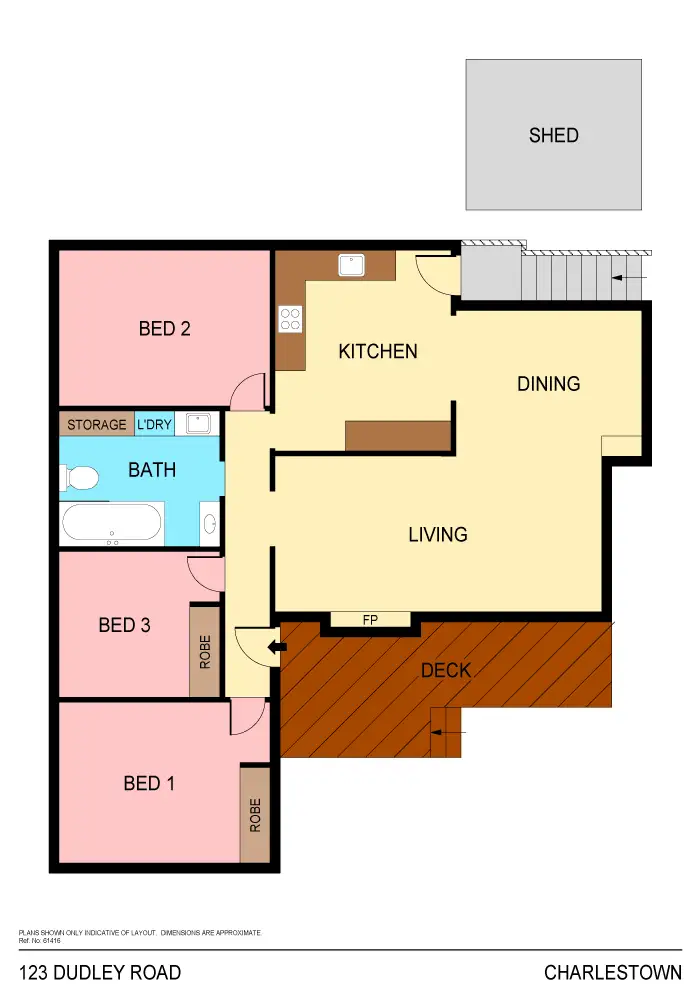 Floorplan of Homely house listing, 123 Dudley Road, Charlestown NSW 2290