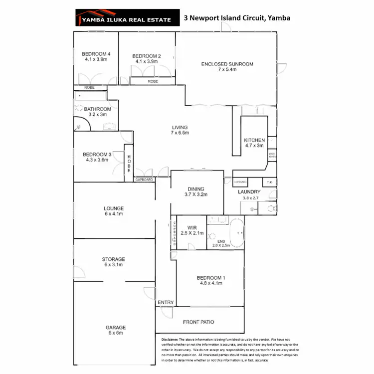 Floorplan of Homely house listing, 3 Newport Island Circuit, Yamba NSW 2464