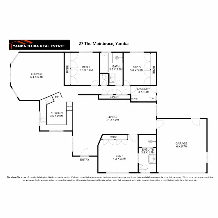 Floorplan of Homely house listing, 27 The Mainbrace, Yamba NSW 2464
