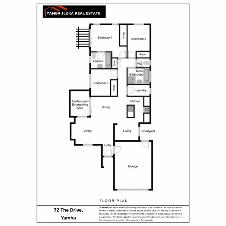 Floorplan of Homely house listing, 72 The Drive, Yamba NSW 2464