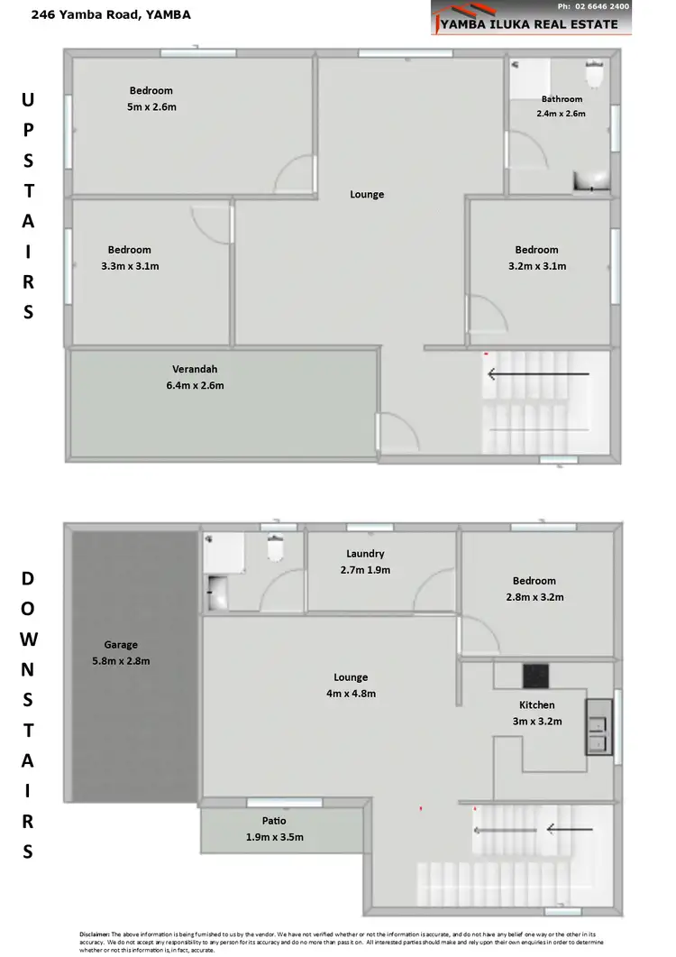 Floorplan of Homely house listing, 246 Yamba Road, Yamba NSW 2464