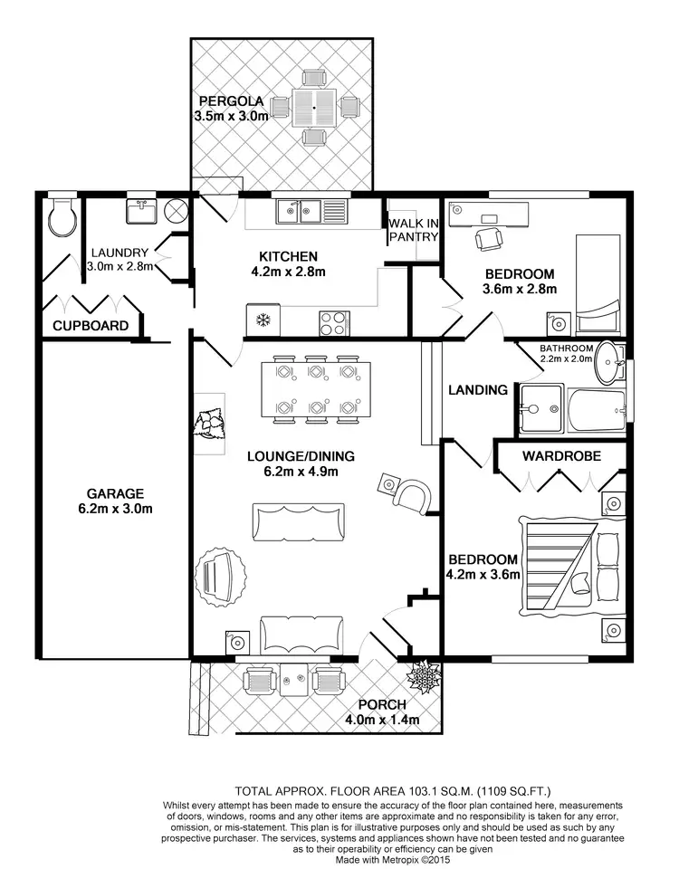 Floorplan of Homely house listing, 5 Heather Crescent, Garden Suburb NSW 2289