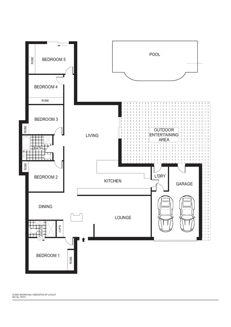 Floorplan of Homely house listing, 9 Edgewood Close, Tingira Heights NSW 2290