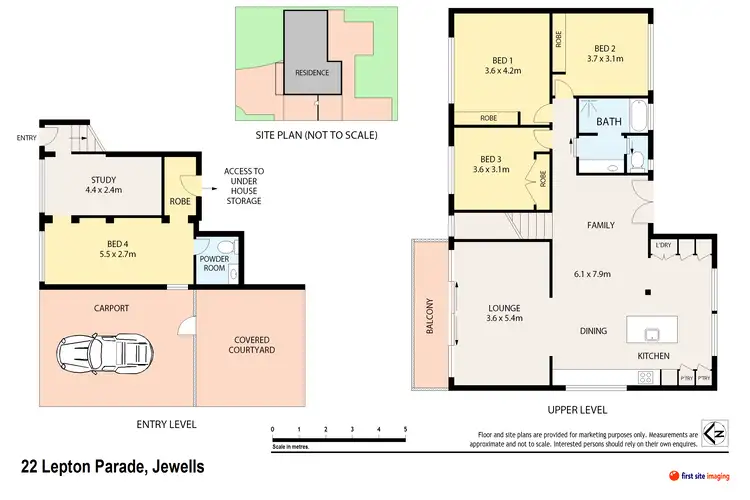 Floorplan of Homely house listing, 22 Lepton Parade, Jewells NSW 2280