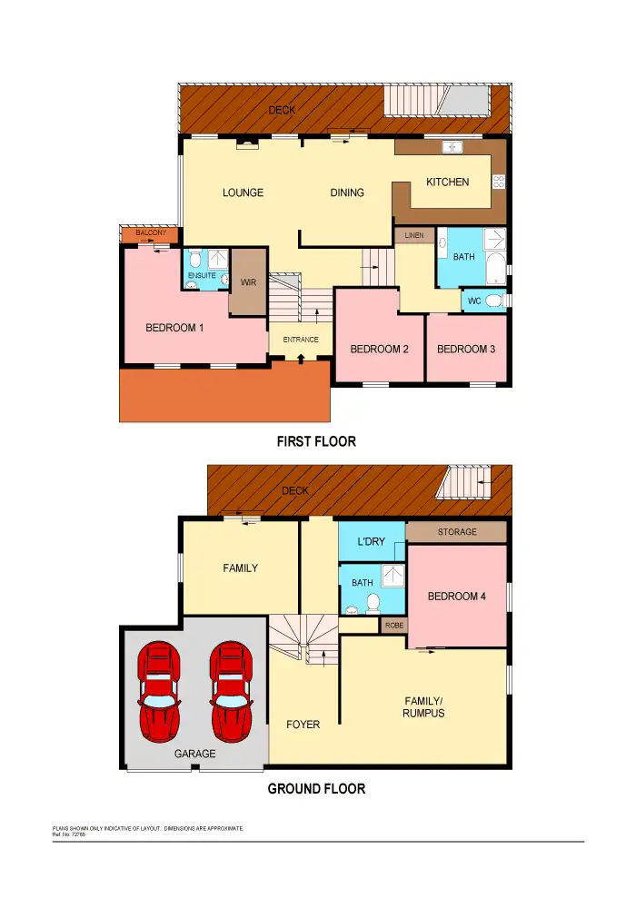 Floorplan of Homely house listing, 73 Wyndham Way, Eleebana NSW 2282