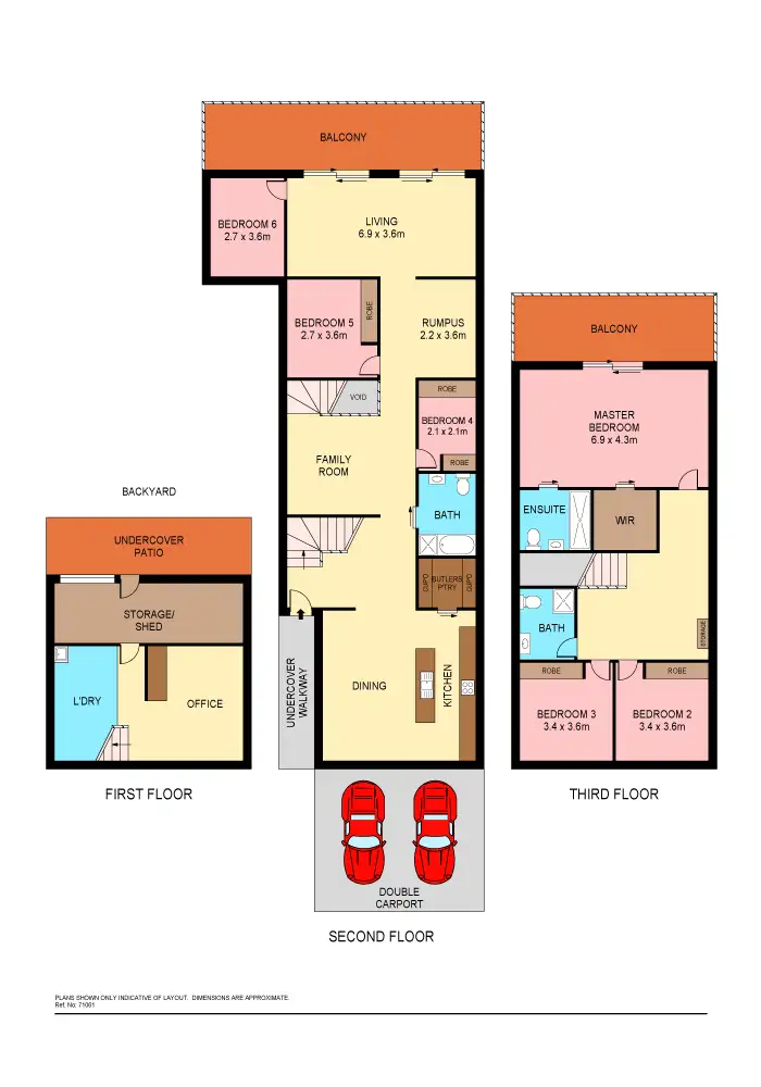 Floorplan of Homely house listing, 65 Elizabeth Street, Floraville NSW 2280