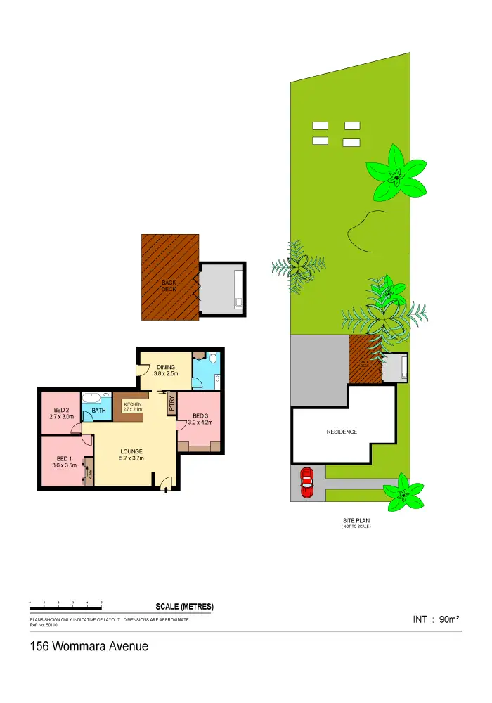 Floorplan of Homely house listing, 156 Wommara Avenue, Belmont North NSW 2280