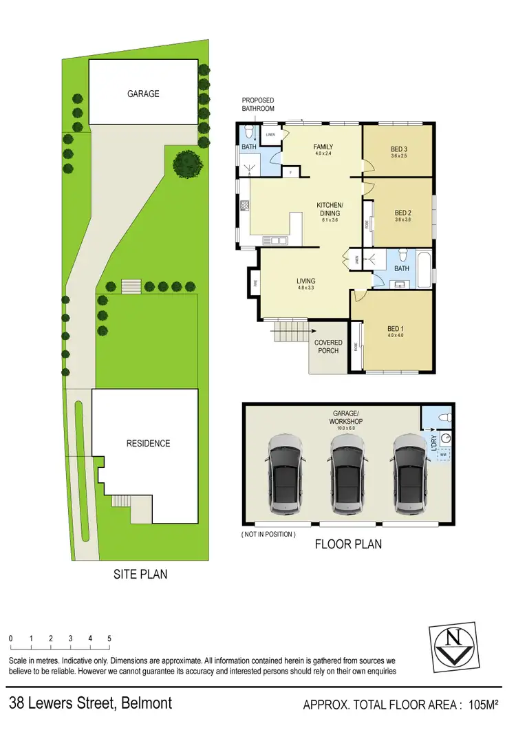 Floorplan of Homely house listing, 38 Lewers Street, Belmont NSW 2280