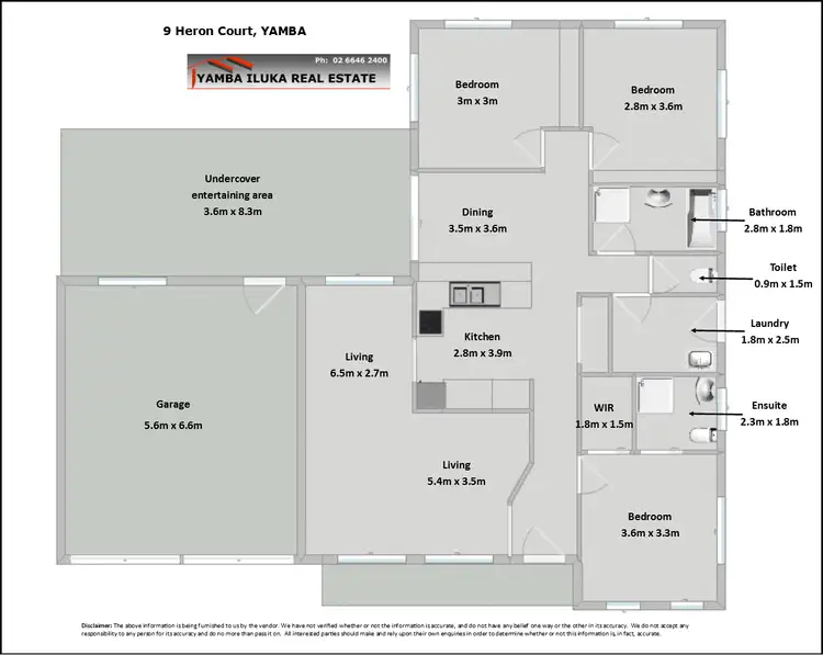 Floorplan of Homely house listing, 9 Heron Court, Yamba NSW 2464