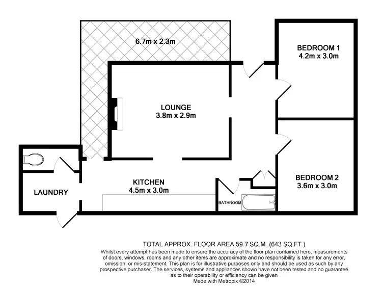 Floorplan of Homely house listing, 728 Pacific Highway, Belmont South NSW 2280