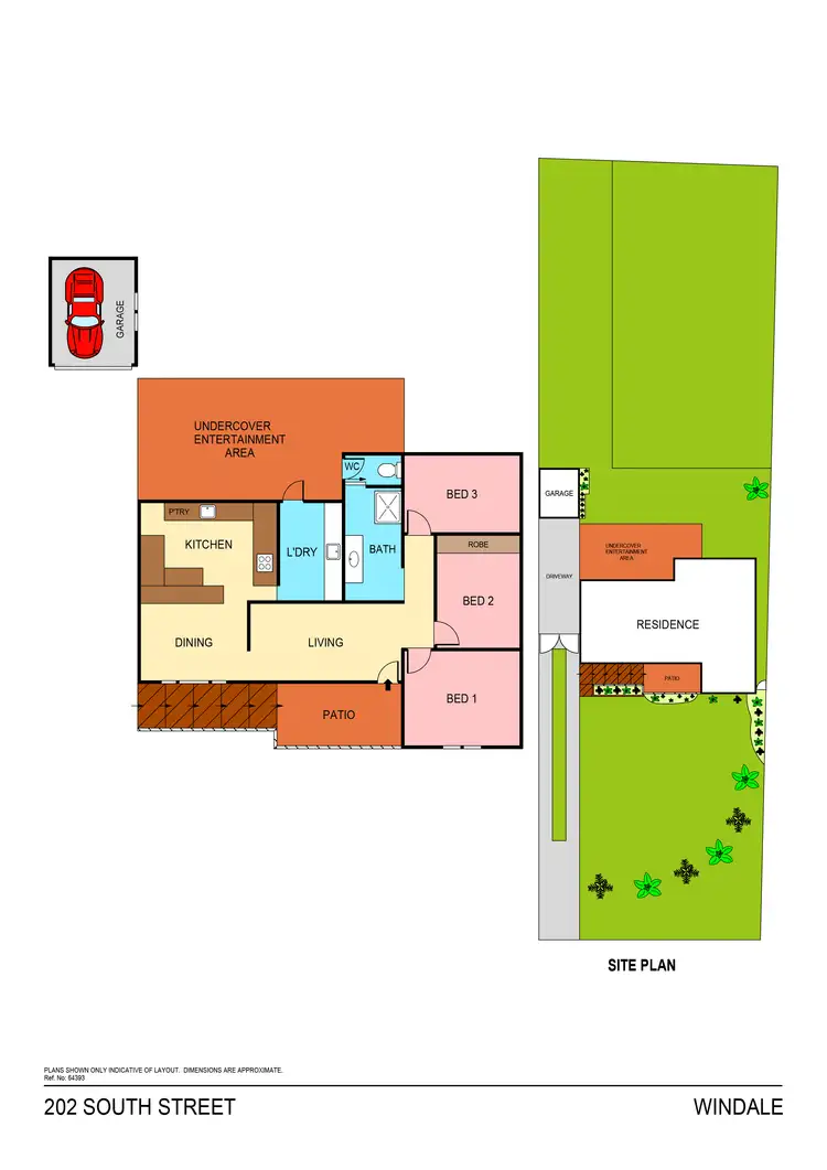 Floorplan of Homely house listing, 202 South Street, Windale NSW 2306