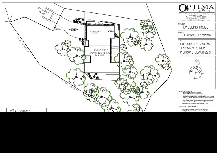 Floorplan of Homely land listing, 11 Seagrass Rowe, Murrays Beach NSW 2281