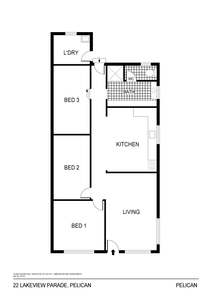 Floorplan of Homely house listing, 22 Lakeview Parade, Pelican NSW 2281