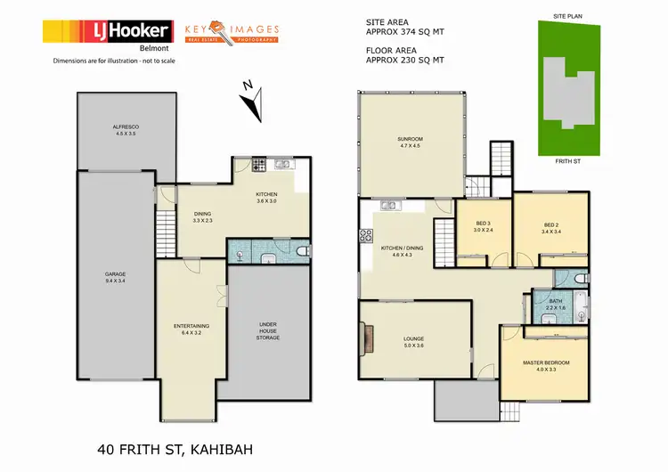 Floorplan of Homely house listing, 40 Frith Street, Kahibah NSW 2290