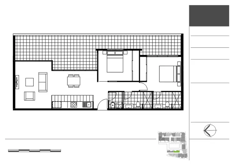 Floorplan of Homely apartment listing, M109 Ernest Street, Belmont NSW 2280