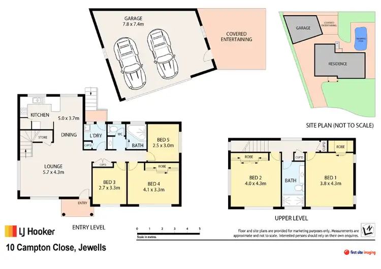 Floorplan of Homely house listing, 10 Campton Close, Jewells NSW 2280