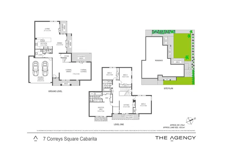 Floorplan of Homely house listing, 7 Correys Square, Cabarita NSW 2137