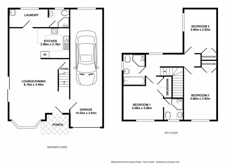 Floorplan of Homely townhouse listing, 2B Glendale Avenue, Padstow NSW 2211