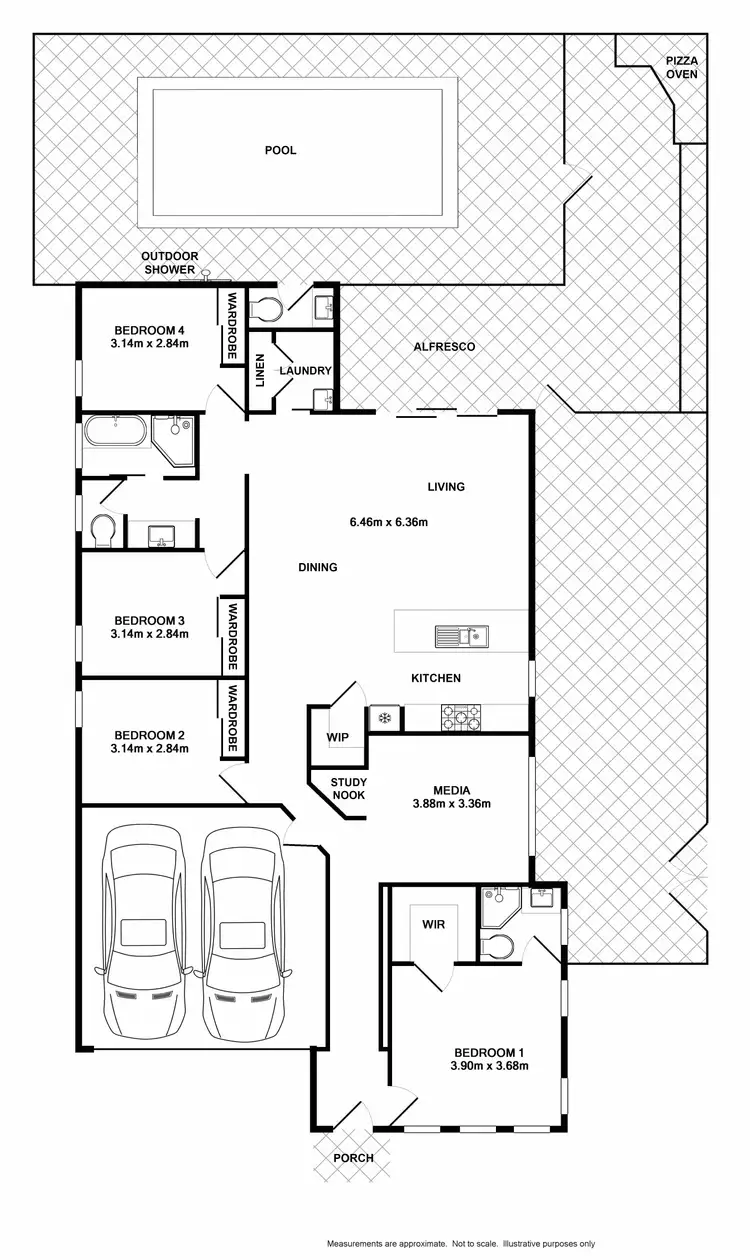 Floorplan of Homely house listing, 53 Northridge Road, Jordan Springs NSW 2747