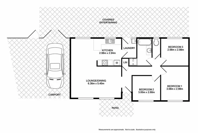 Floorplan of Homely house listing, 56 Springfield Way, Dubbo NSW 2830