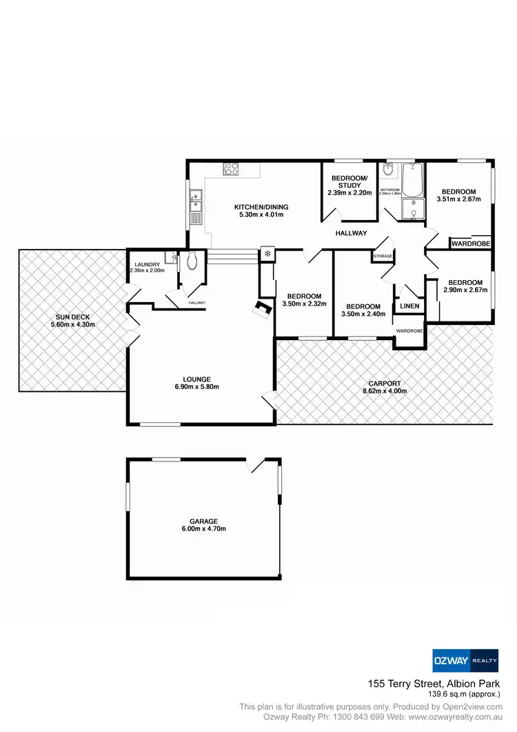 Floorplan of Homely house listing, 155 Terry Street, Albion Park NSW 2527