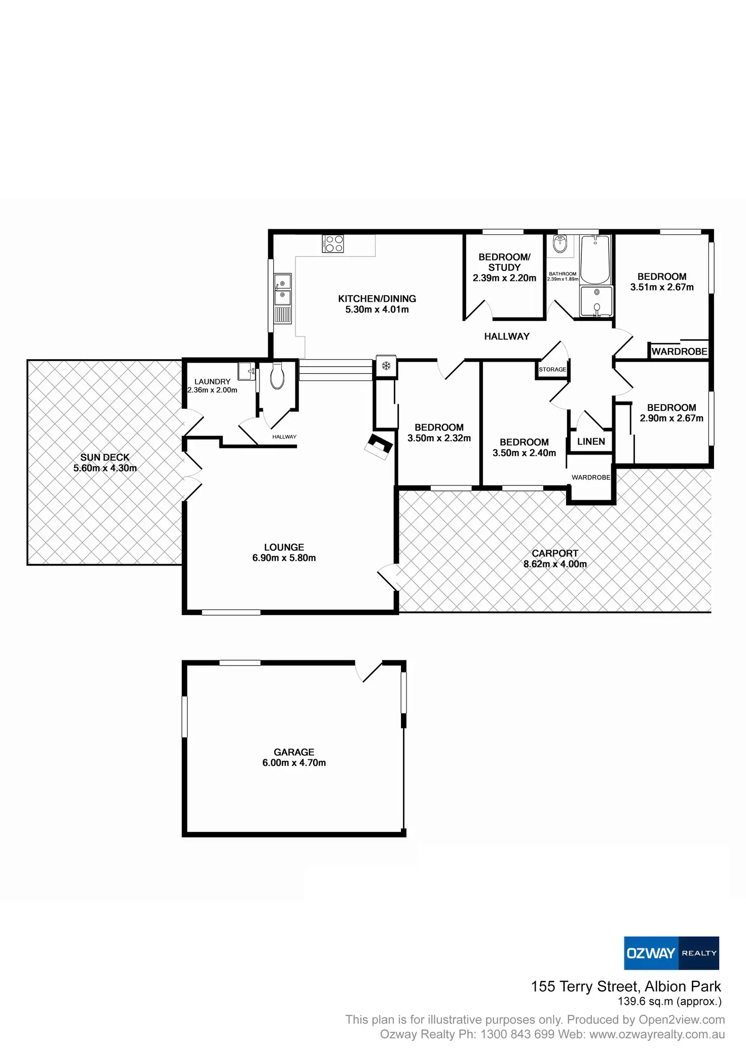 Floorplan of Homely house listing, 155 Terry Street, Albion Park NSW 2527
