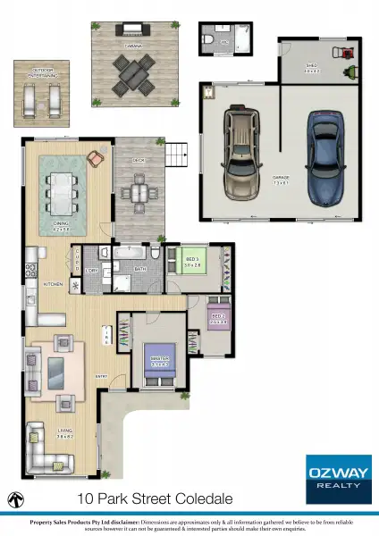 Floorplan of Homely house listing, 10 Park Street, Coledale NSW 2515