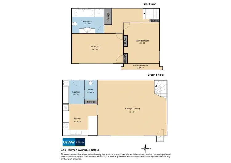 Floorplan of Homely house listing, 3/46 Redman Avenue, Thirroul NSW 2515